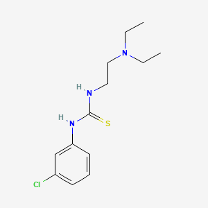 1-(m-Chlorophenyl)-3-(2-(diethylamino)ethyl)-2-thiourea