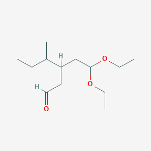 3-(2,2-Diethoxyethyl)-4-methylhexanal