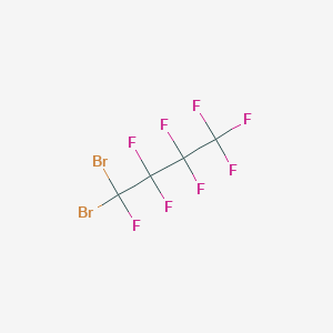 molecular formula C4Br2F8 B14450495 1,1-Dibromo-1,2,2,3,3,4,4,4-octafluorobutane CAS No. 73533-18-3