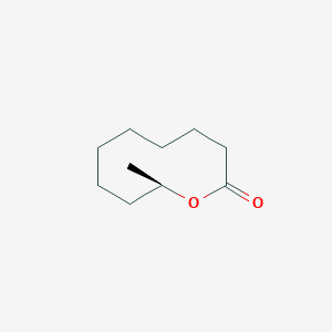 molecular formula C10H18O2 B14450571 (10R)-10-methyloxecan-2-one CAS No. 74841-54-6