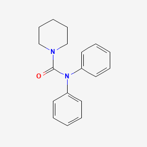 molecular formula C18H20N2O B14450662 N-(Diphenylcarbamoyl)piperidine CAS No. 75534-73-5