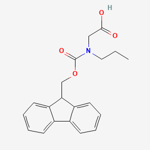 molecular formula C20H21NO4 B1445101 Fmoc-N-(propyl)-glycine CAS No. 1310680-42-2