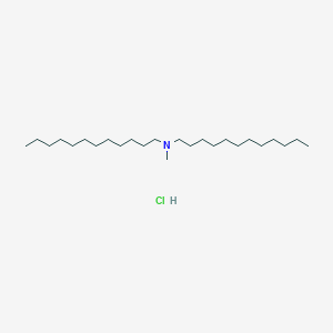 N-dodecyl-N-methyldodecan-1-amine;hydrochloride