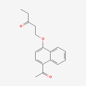 1-(4-Acetyl-1-naphthyloxy)-3-pentanone