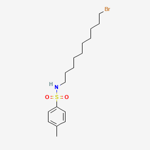 N-(10-Bromodecyl)-4-methylbenzene-1-sulfonamide