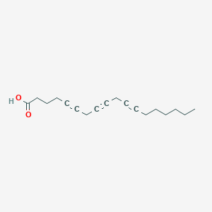 5,8,11-Octadecatriynoic acid