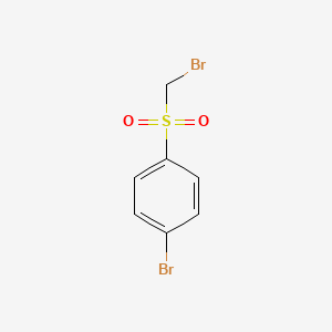 1-Bromo-4-(bromomethanesulfonyl)benzene