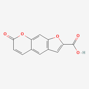 7-Oxo-7H-furo(3,2-g)(1)benzopyran-2-carboxylic acid