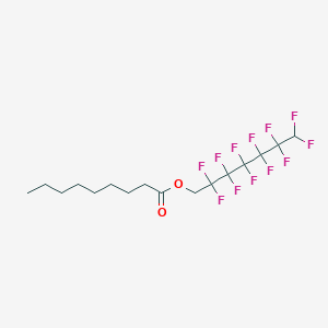 2,2,3,3,4,4,5,5,6,6,7,7-Dodecafluoroheptyl nonanoate