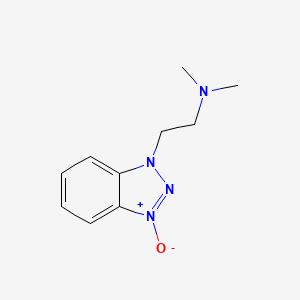 1H-Benzotriazole-1-ethanamine, N,N-dimethyl-, 3-oxide