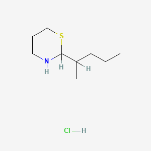 2-(1-Methylbutyl)-tetrahydro-2H-1,3-thiazine hydrochloride