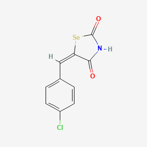 5-((4-Chlorophenyl)methylene)selenazolidine-2,4-dione