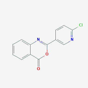 2-(6-Chloropyridin-3-yl)-4H-3,1-benzoxazin-4-one