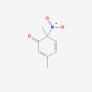 3,6-Dimethyl-6-nitrocyclohexa-2,4-dien-1-one