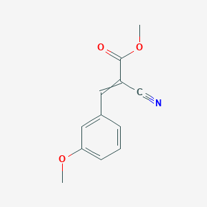 2-Propenoic acid, 2-cyano-3-(3-methoxyphenyl)-, methyl ester