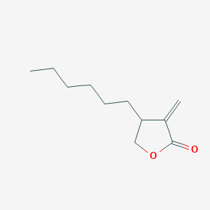 4-Hexyl-3-methylideneoxolan-2-one