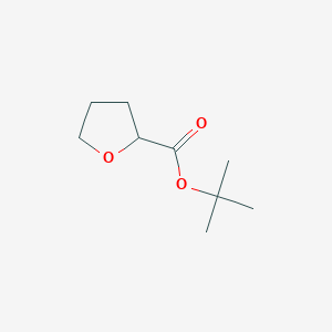 molecular formula C9H16O3 B1445168 Tert-butyl oxolane-2-carboxylate CAS No. 1342514-34-4