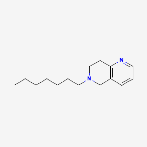 6-Heptyl-5,6,7,8-Tetrahydro-1,6-naphthyridine