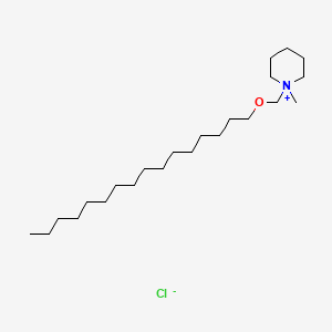 1-((Hexadecyloxy)methyl)-1-methylpiperidinium chloride