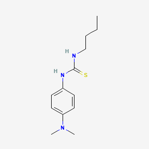 3-Butyl-1-(p-dimethylaminophenyl)-2-thiourea