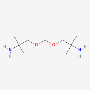 1,1'-[Methylenebis(oxy)]bis(2-methylpropan-2-amine)