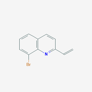 molecular formula C11H8BrN B1445185 8-Bromo-2-vinylquinoline CAS No. 1208864-37-2