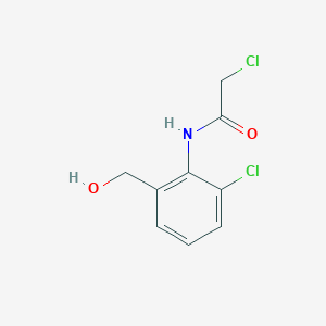 2-Chloro-N-[2-chloro-6-(hydroxymethyl)phenyl]-acetamide