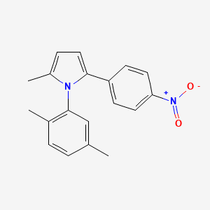 1-(2,5-Dimethylphenyl)-2-methyl-5-(4-nitrophenyl)-1H-pyrrole