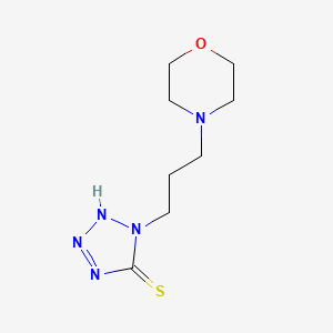 1-[3-(Morpholin-4-yl)propyl]-1,2-dihydro-5H-tetrazole-5-thione