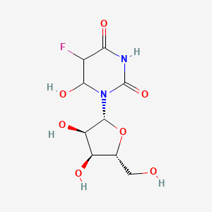 5-Fluoro-6-hydroxy-5,6-dihydrouridine