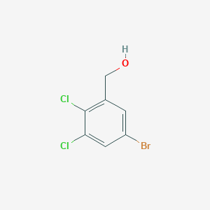 molecular formula C7H5BrCl2O B1445207 (5-Bromo-2,3-dichlorophenyl)methanol CAS No. 1229245-68-4