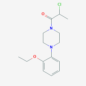 2-Chloro-1-[4-(2-ethoxyphenyl)piperazin-1-yl]propan-1-one