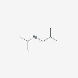 (2-Methylpropyl)(propan-2-yl)mercury