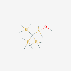 Silane, [(methoxydimethylsilyl)methylidyne]tris[trimethyl-