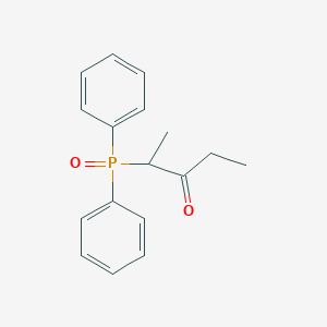 2-(Diphenylphosphoryl)pentan-3-one