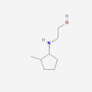 molecular formula C8H17NO B1445263 2-[(2-Methylcyclopentyl)amino]ethan-1-ol CAS No. 35265-10-2