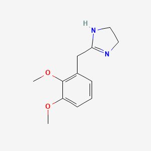 2-[(2,3-Dimethoxyphenyl)methyl]-4,5-dihydro-1H-imidazole