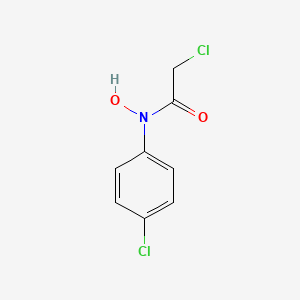 2-Chloro-N-(4-chlorophenyl)-N-hydroxyacetamide