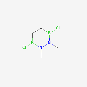 3,6-Dichloro-1,2-dimethyl-1,2,3,6-diazadiborinane