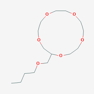 2-(Butoxymethyl)-1,4,7,10,13-pentaoxacyclopentadecane