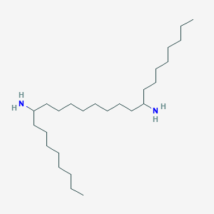 Hexacosane-9,18-diamine