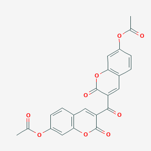 carbonylbis(2-oxo-2H-chromene-3,7-diyl) diacetate