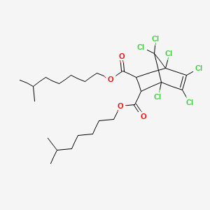 Diisooctyl 1,4,5,6,7,7-hexachlorobicyclo(2.2.1)hept-5-ene-2,3-dicarboxylate