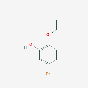 molecular formula C8H9BrO2 B1445317 5-Bromo-2-ethoxyphenol CAS No. 1216091-73-4