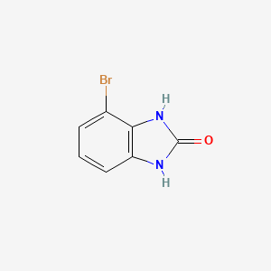 molecular formula C7H5BrN2O B1445319 4-溴-1H-苯并[d]咪唑-2(3H)-酮 CAS No. 40644-16-4
