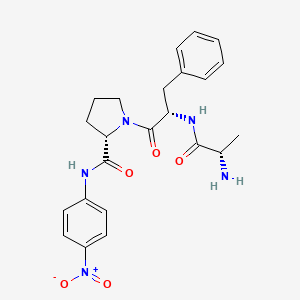 molecular formula C23H27N5O5 B1445321 H-丙氨酸-苯丙氨酸-脯氨酸-pNA CAS No. 201732-35-6