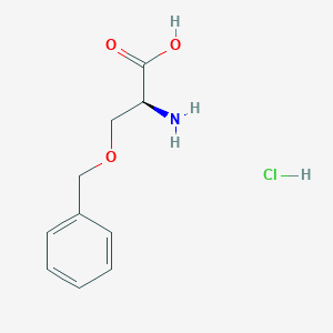 molecular formula C10H14ClNO3 B1445322 H-Ser(Bzl)-OH.HCl CAS No. 76614-98-7