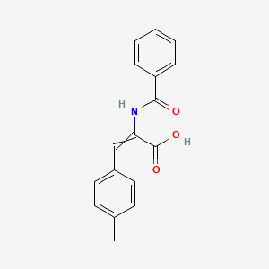 2-Propenoic acid, 2-(benzoylamino)-3-(4-methylphenyl)-, (Z)-