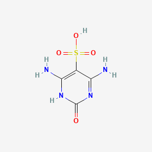 5-Pyrimidinesulfonic acid, 4,6-diamino-2-hydroxy-