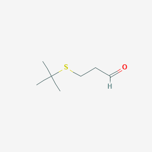 3-Tert-butylsulfanylpropanal